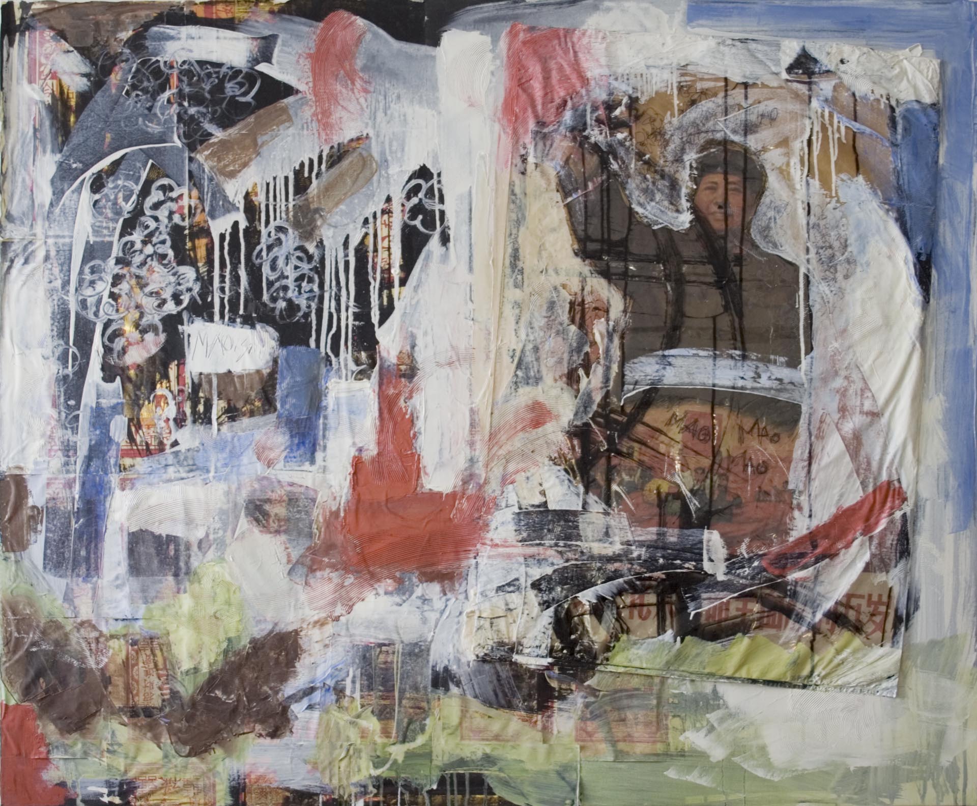 maoism, oil on canvas © fraubolza 2008