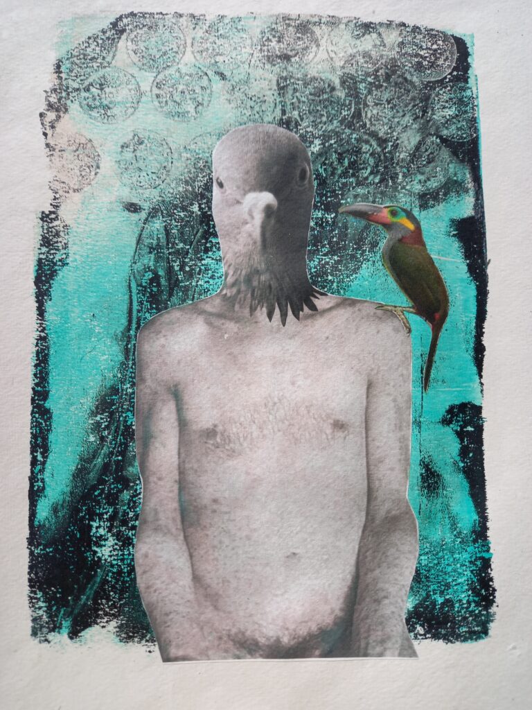 birdman analog kollage