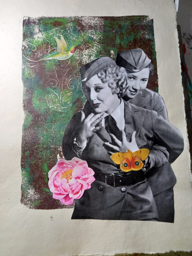 girlfriends 2 analoge kollage